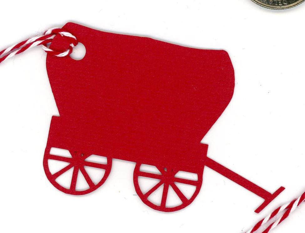 Wagon-Gift Tags-Plymouth Cards