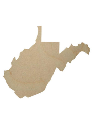 West Virginia State Shape Gift Tag-Gift Tags-Plymouth Cards