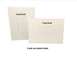 Cream - Wallet Photo Insert Cards-Photo note cards-Plymouth Cards