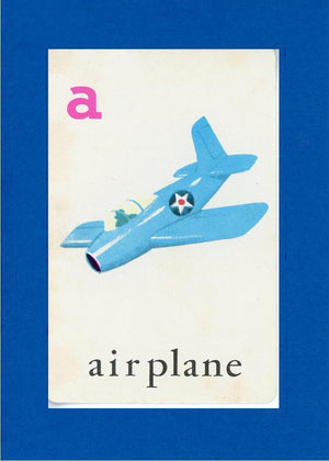 A is for Airplane-Alphabet Soup-Plymouth Cards