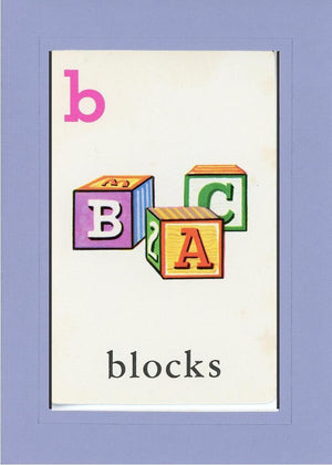 B is for blocks-Alphabet Soup-Plymouth Cards