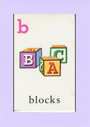 B is for blocks-Alphabet Soup-Plymouth Cards