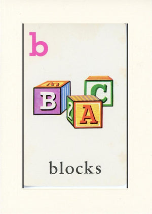 B is for blocks-Alphabet Soup-Plymouth Cards