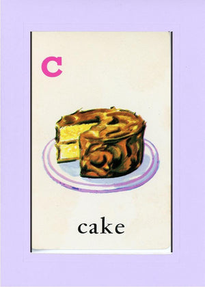 C is for Cake-Alphabet Soup-Plymouth Cards