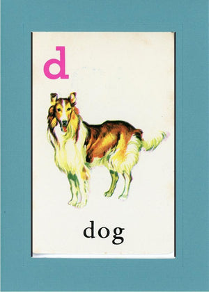 D is for Dog-Alphabet Soup-Plymouth Cards