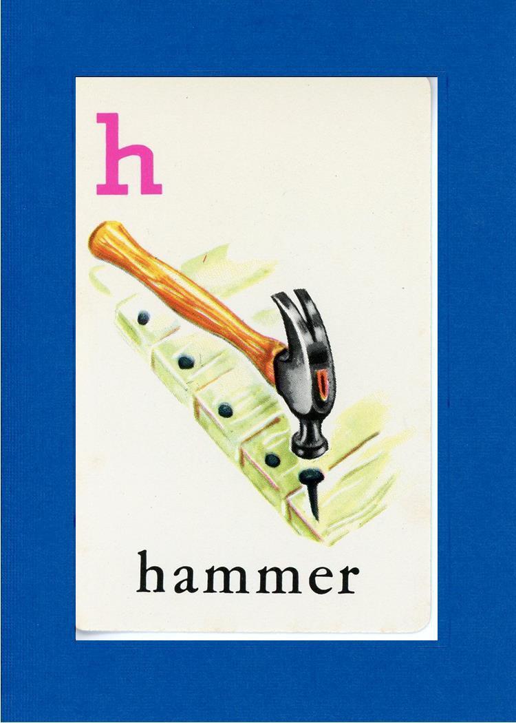 H is for Hammer-Alphabet Soup-Plymouth Cards