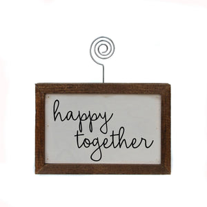Tabletop card/photo holders-Plymouth Cards