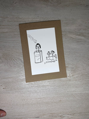 Hostess at Closing-Greetings from the Past-Plymouth Cards