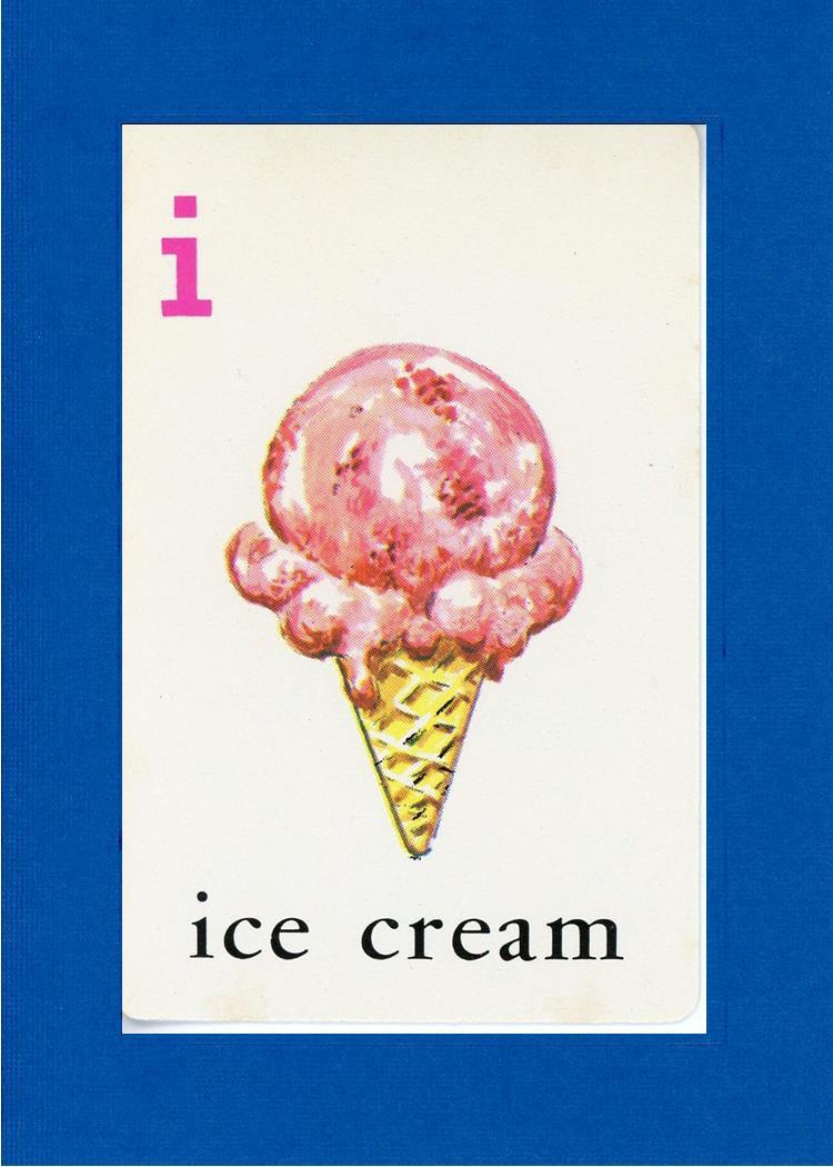I is for Ice Cream-Alphabet Soup-Plymouth Cards