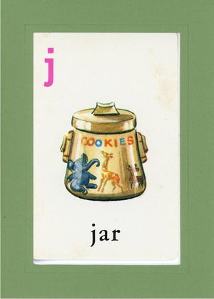 J is for Jar-Alphabet Soup-Plymouth Cards