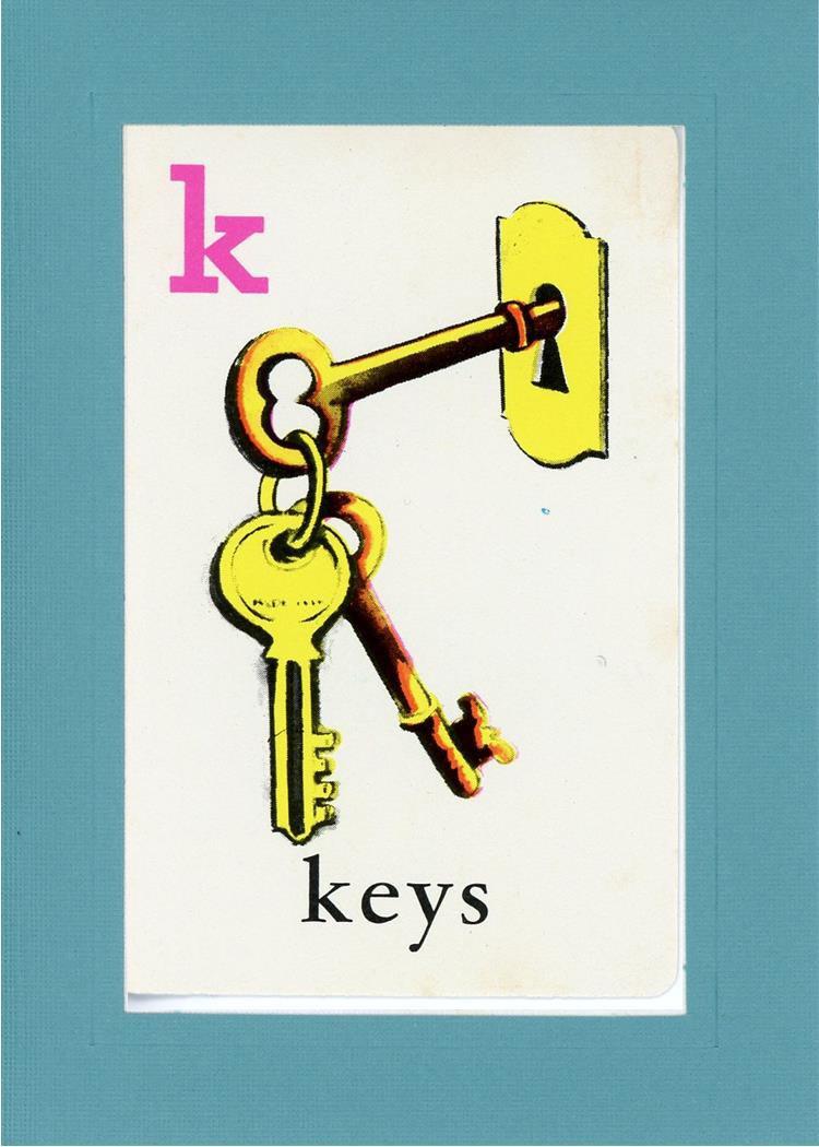 K is for Keys - Plymouth Cards