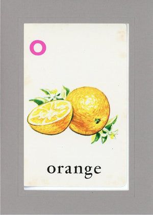 O is for Orange-Alphabet Soup-Plymouth Cards