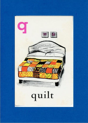 Q is for Quilt-Alphabet Soup-Plymouth Cards