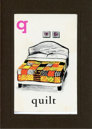 Q is for Quilt-Alphabet Soup-Plymouth Cards