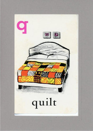 Q is for Quilt-Alphabet Soup-Plymouth Cards