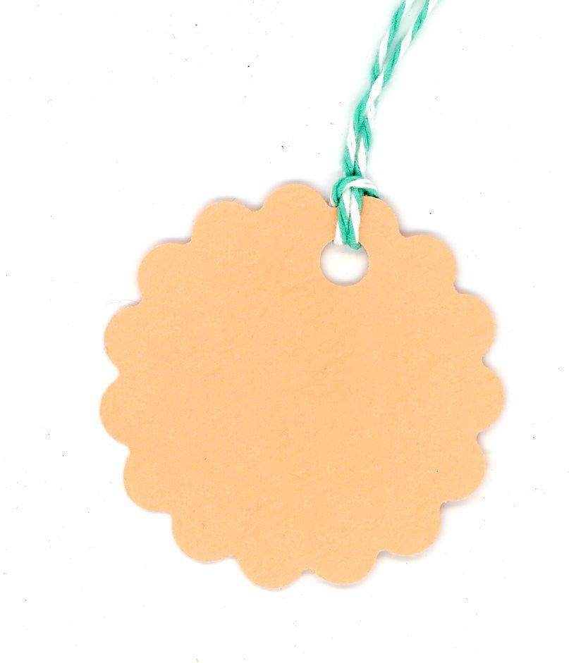 Scallop gift tags-Gift Tags-Plymouth Cards